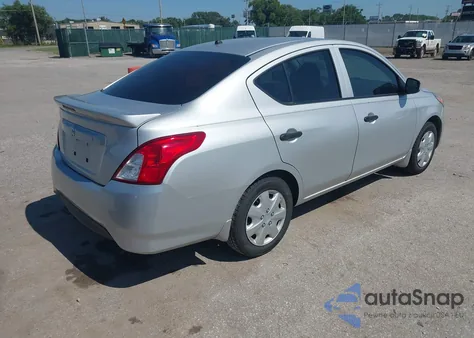 2017 Nissan Versa 1.6 S+ z USA, uszkodzony, nr VIN 3N1CN7APXHL831266